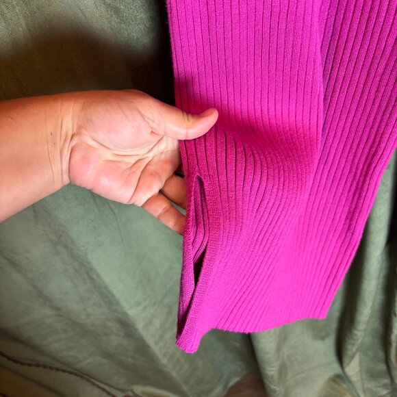 Pink Rose Ribbed Two piece pink set - Picture 3 of 5